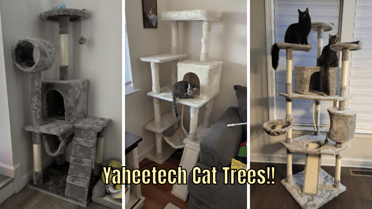 7 Yaheetech Cat Trees A FelineLover's Guide to Cat Paradise!